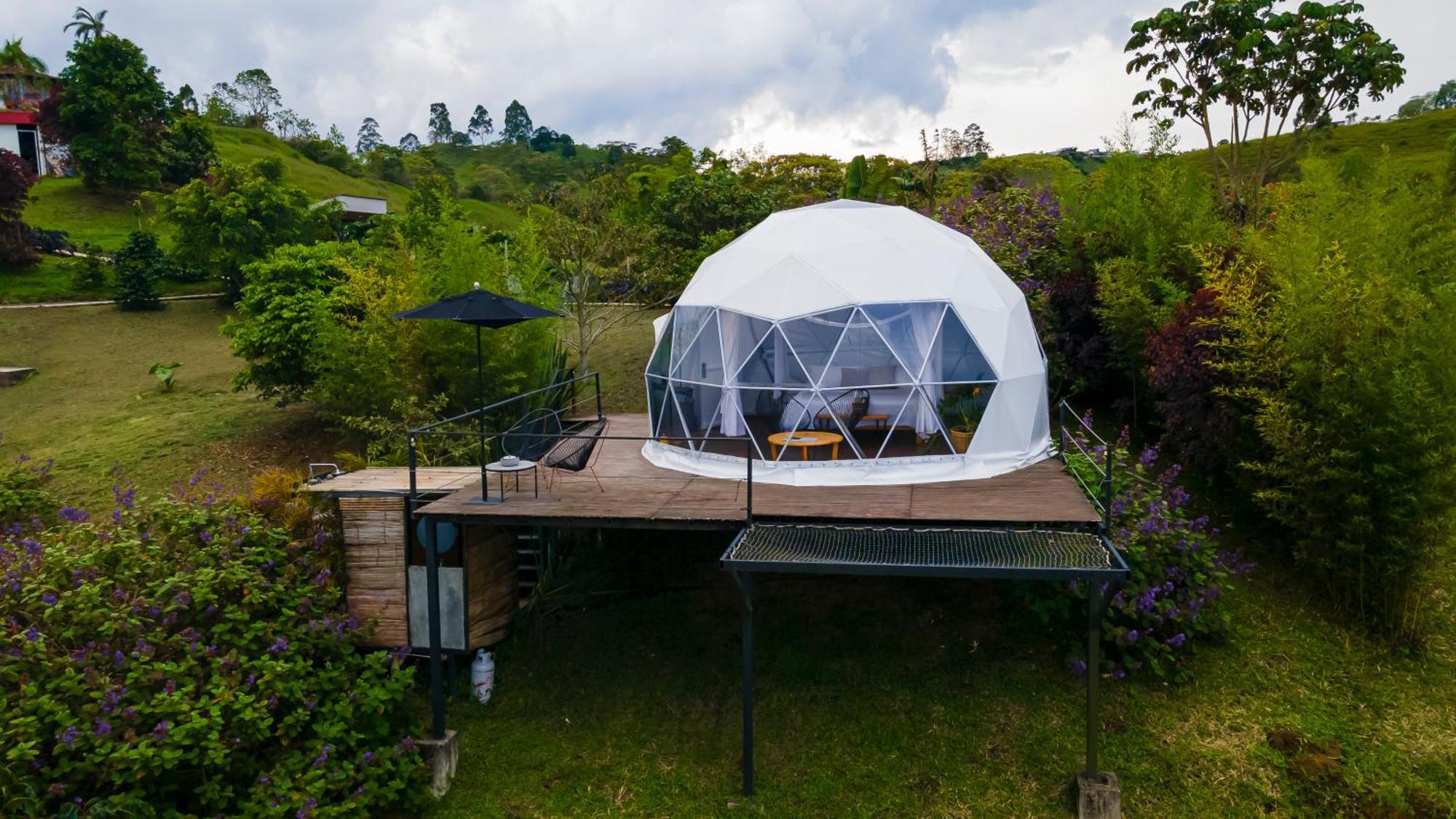 Ecohotel Monte Tierra Habitaciones Y Glamping Філандія Екстер'єр фото