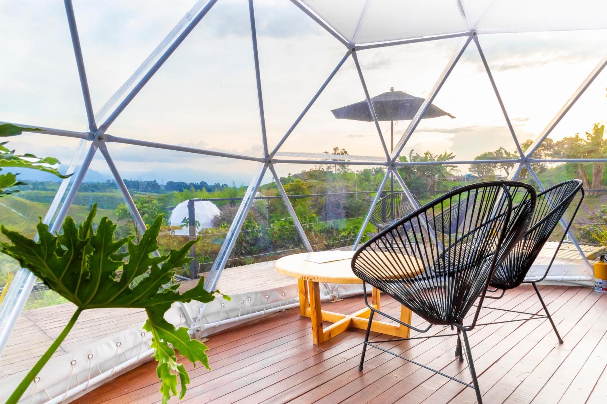 Ecohotel Monte Tierra Habitaciones Y Glamping Філандія Екстер'єр фото