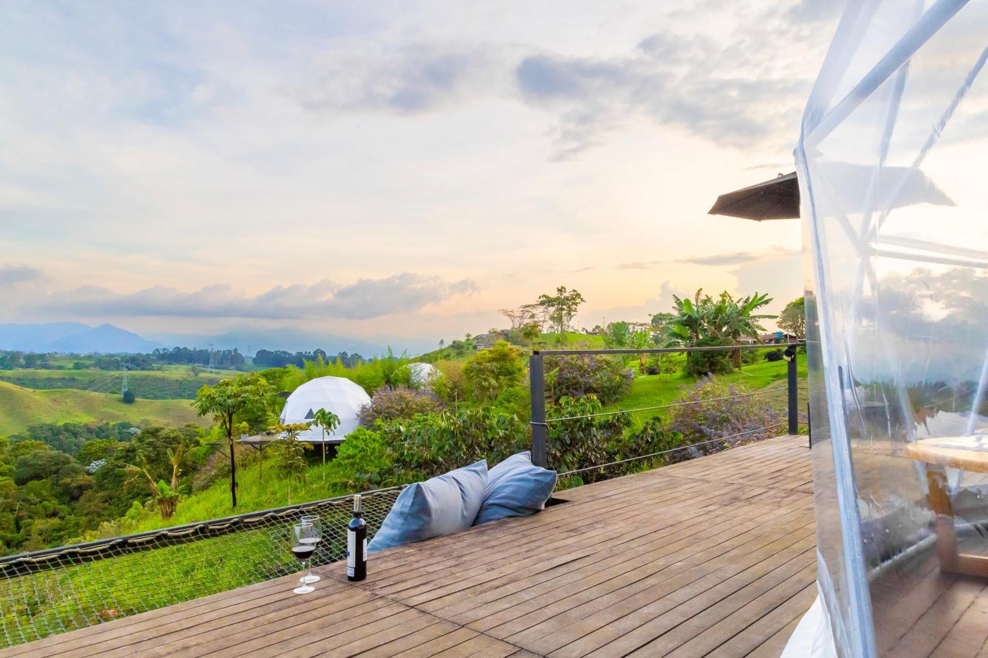 Ecohotel Monte Tierra Habitaciones Y Glamping Філандія Екстер'єр фото