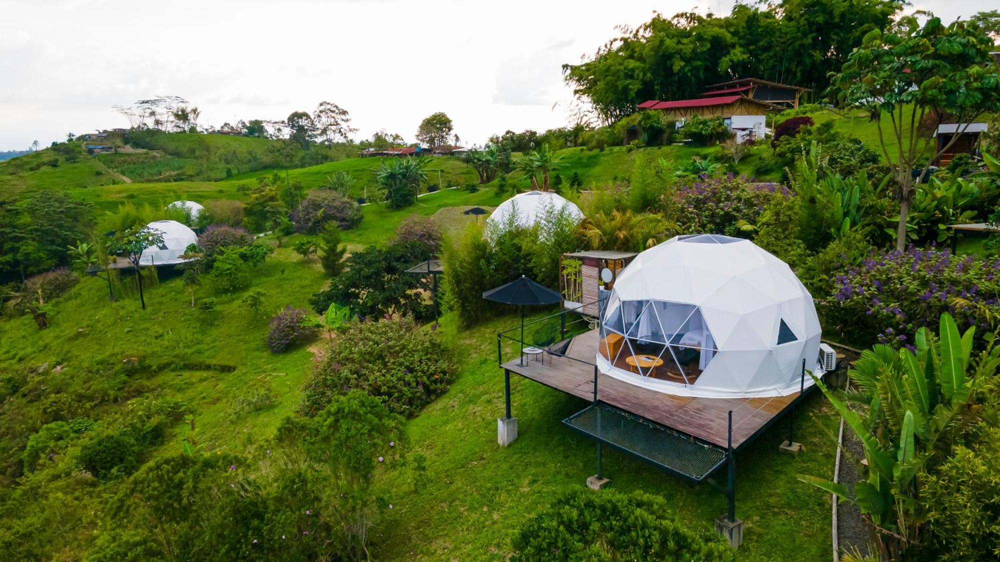 Ecohotel Monte Tierra Habitaciones Y Glamping Філандія Екстер'єр фото