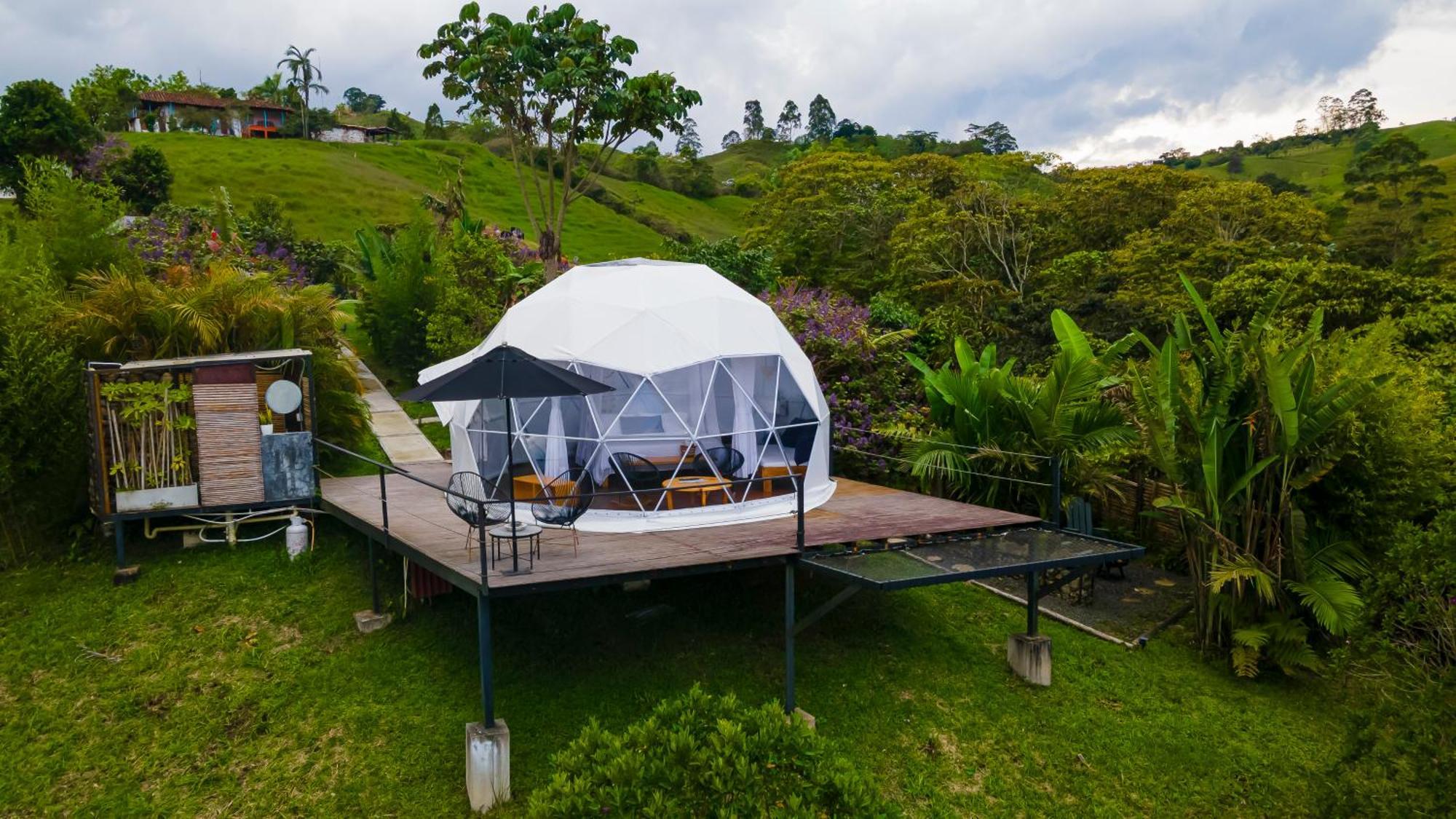 Ecohotel Monte Tierra Habitaciones Y Glamping Філандія Екстер'єр фото